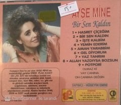 Ayşe Mine Bir Sen Kaldın CD