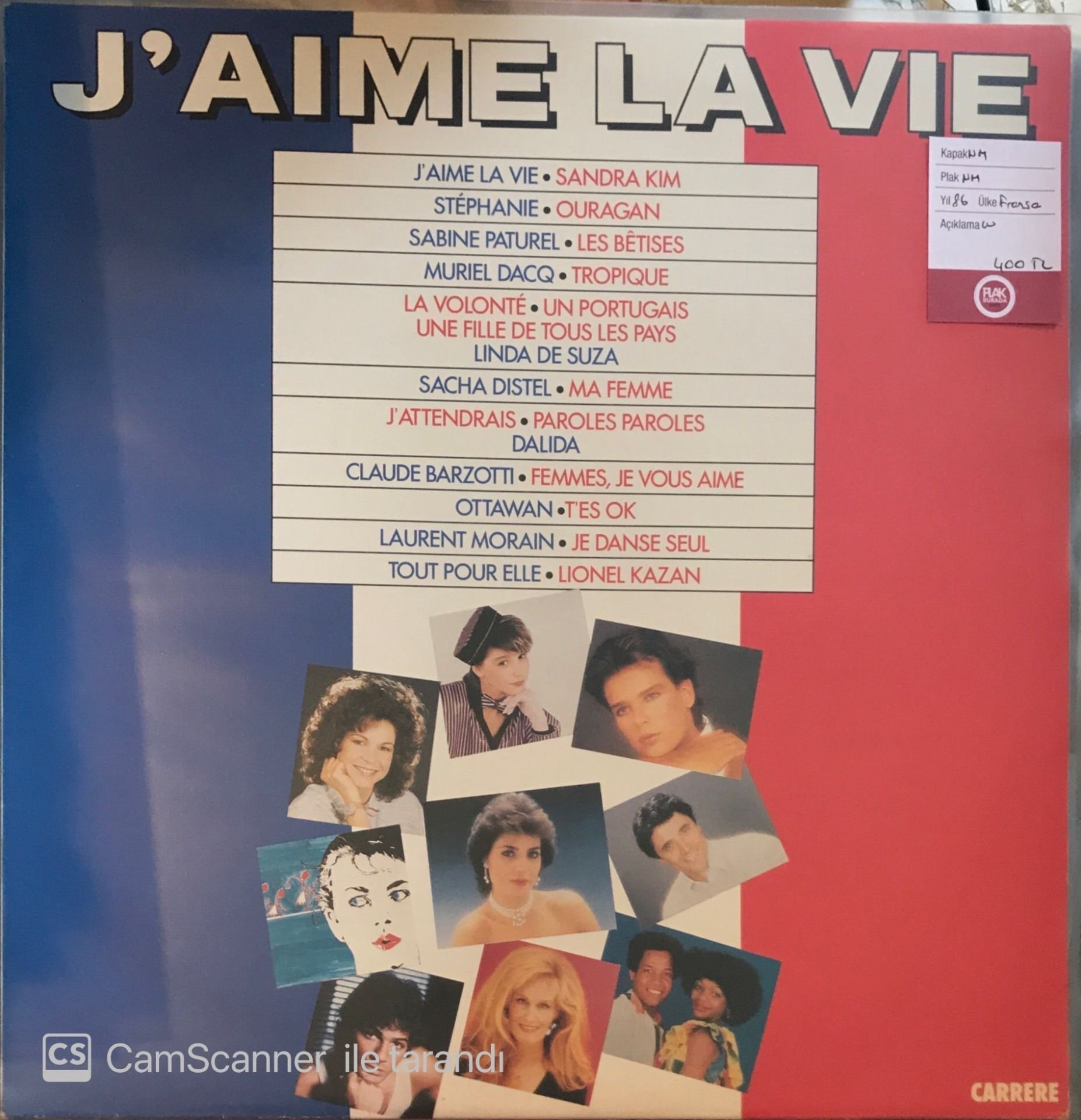 J'aime La Vie LP