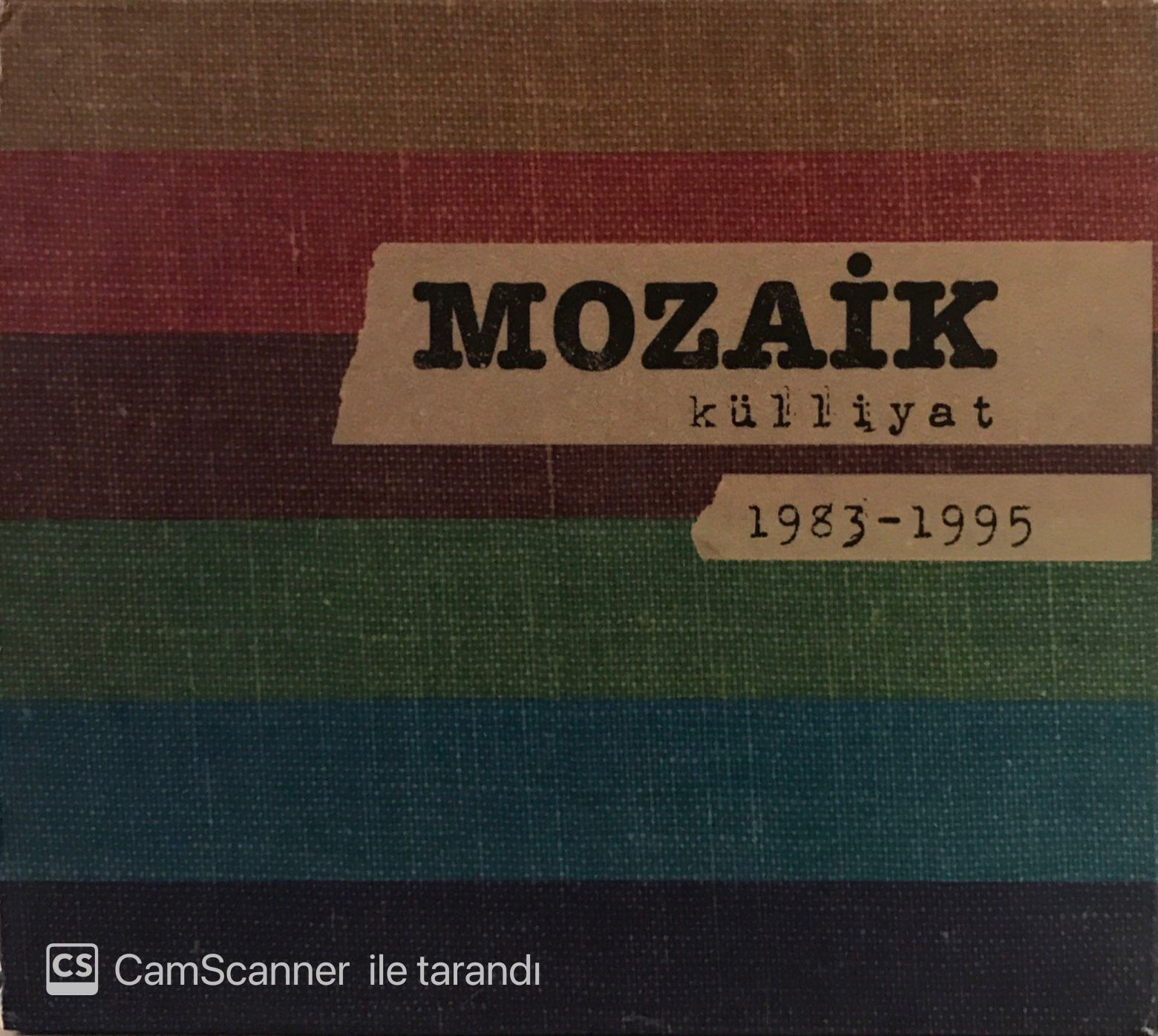 Mozaik Külliyat - 1983 - 1995  6 x CD