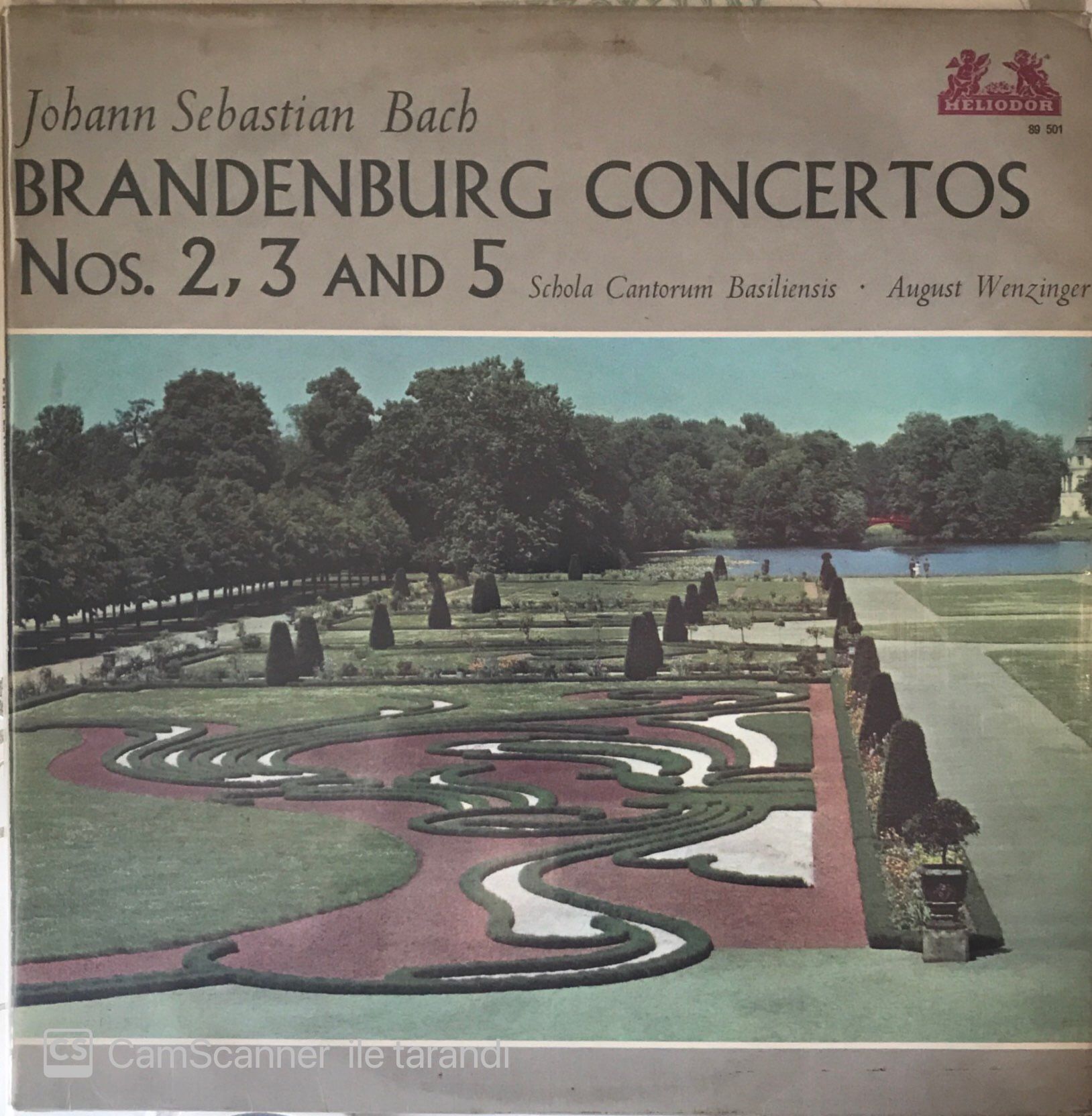 J. S. Bach - Branderburg Concertos Nos. 2 ,3 And 5 LP