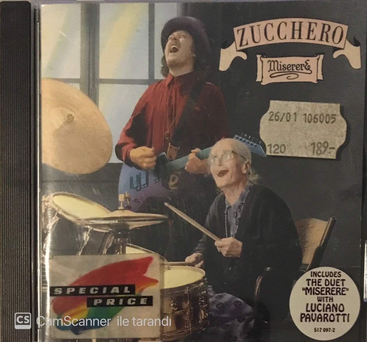 Zucchero Miserere CD