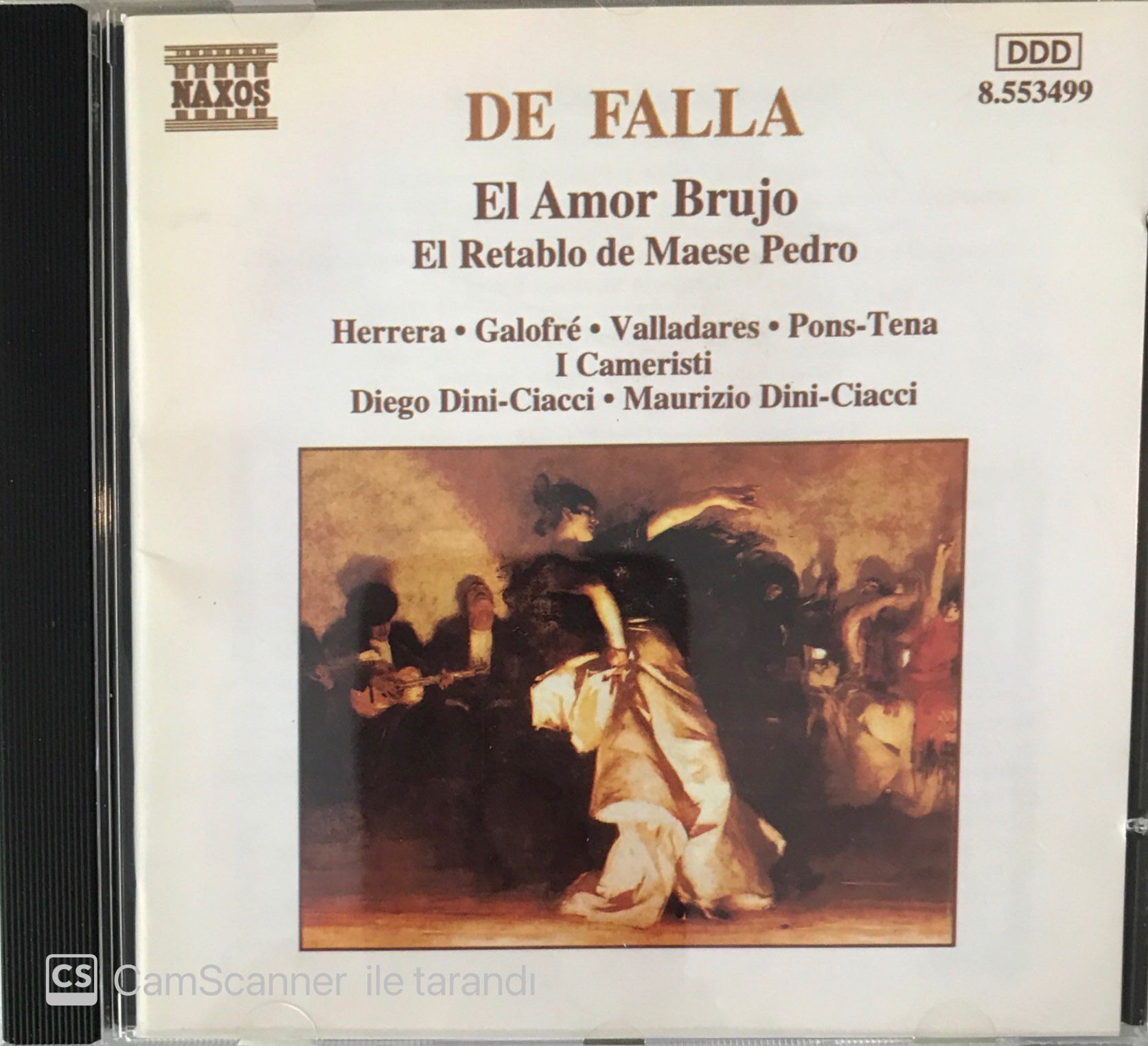 De Falla El Amor Brujo CD