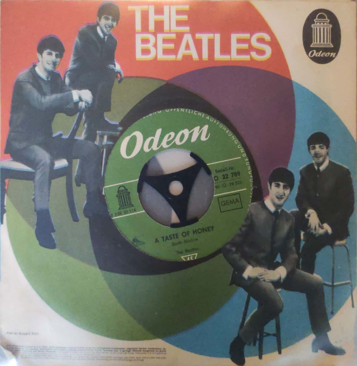 The Beatles A Taste Of Honey 45lik