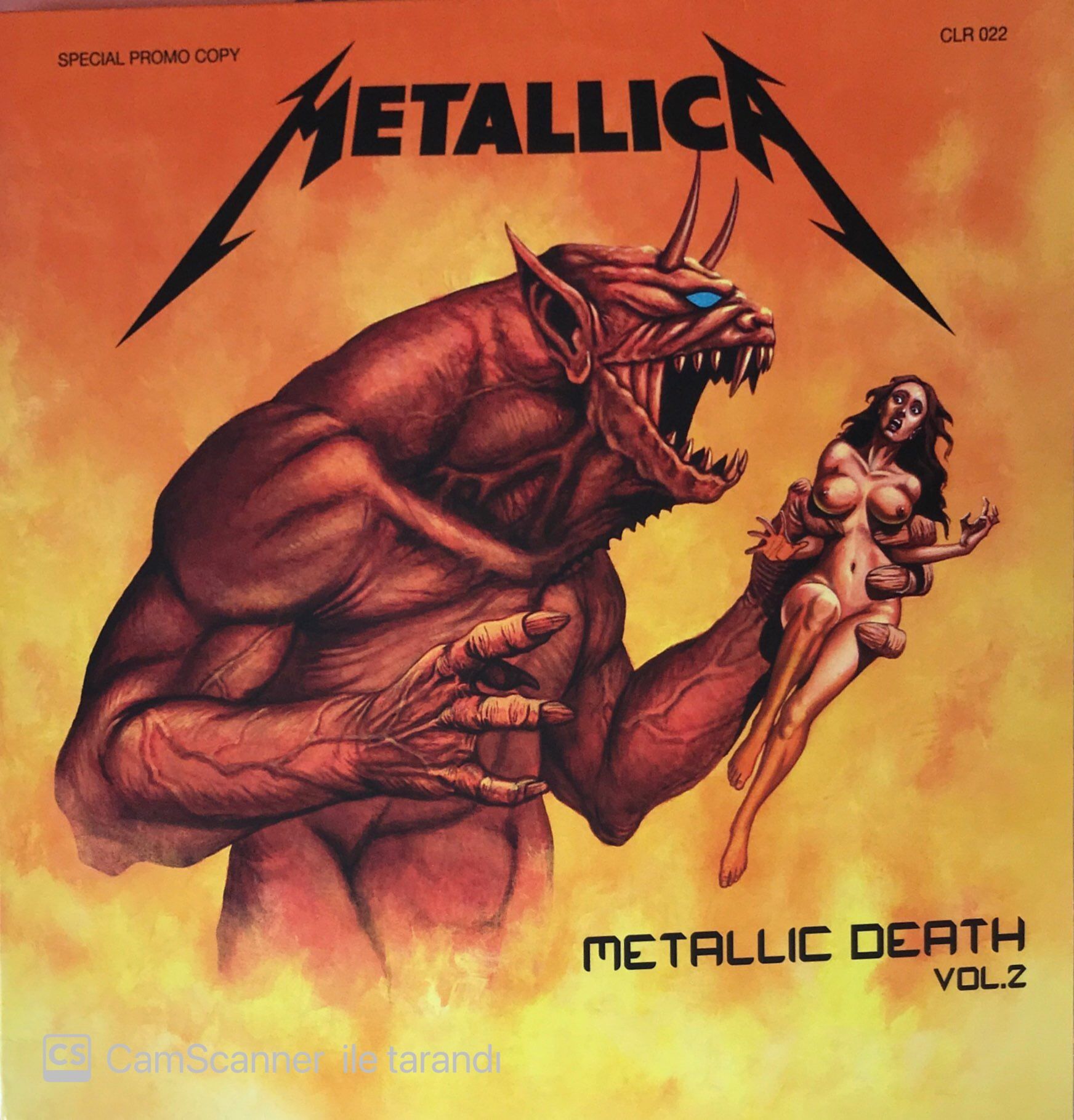 Metallica - Metallic Death Vol.2 (Mavi Renkli) LP