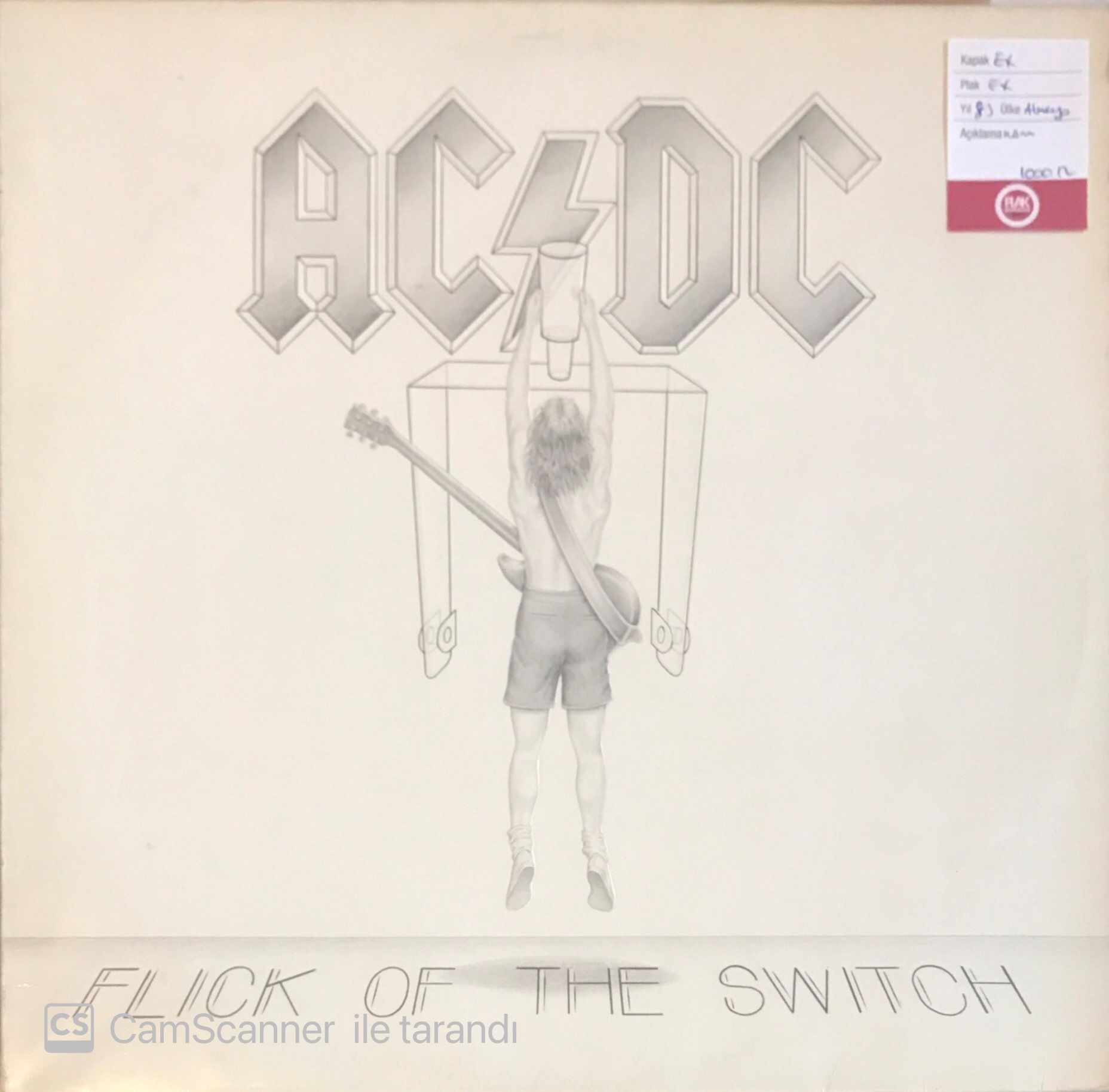 AC DC - Fuck Of The Switch LP