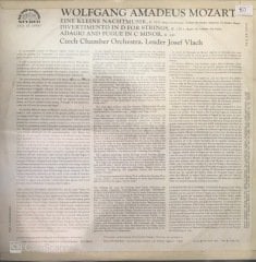 Mozart Eine Kleine Nachtmusik Divertimento In D Adagio And Fugue LP