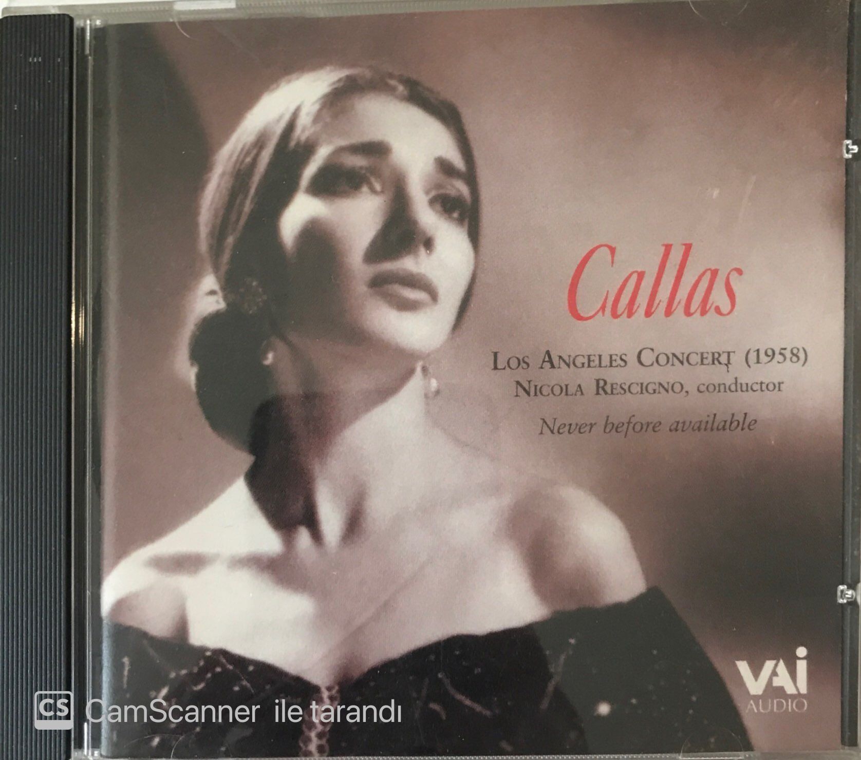 Marıa Callas - Los Angeles Concert 1958 CD