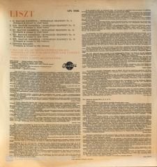 Liszt Hungarian Rhapsodies - Csardas Macabre LP