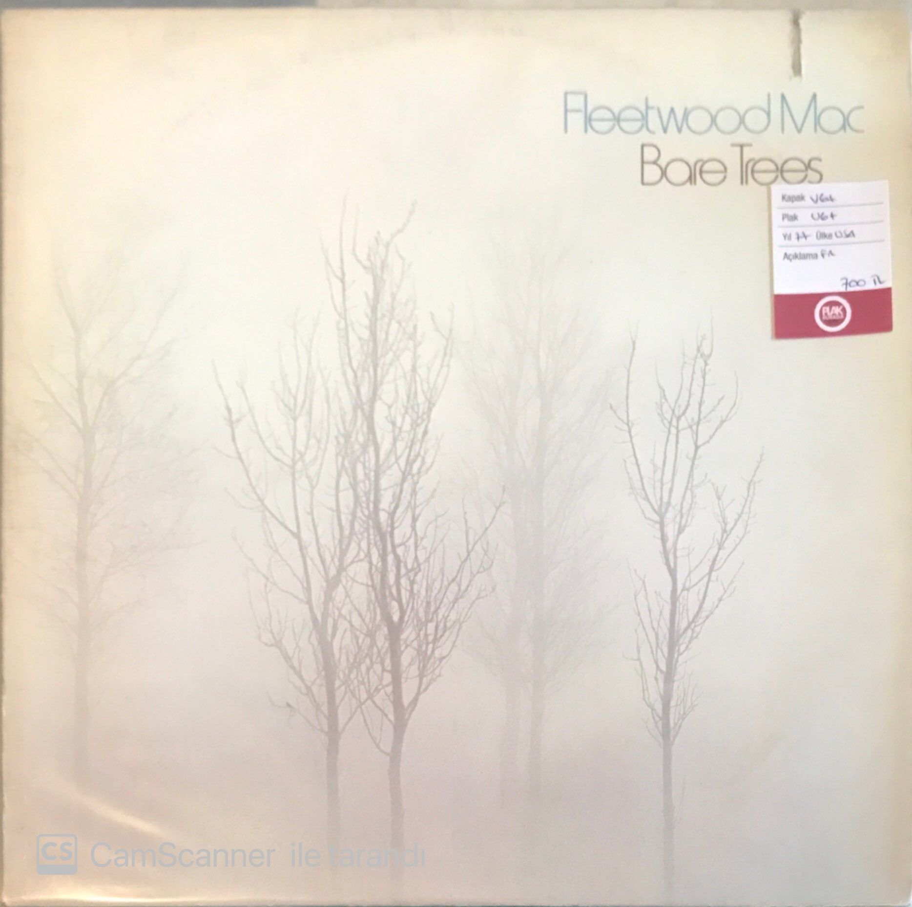 Fleetwood Mac - Bare Trees LP