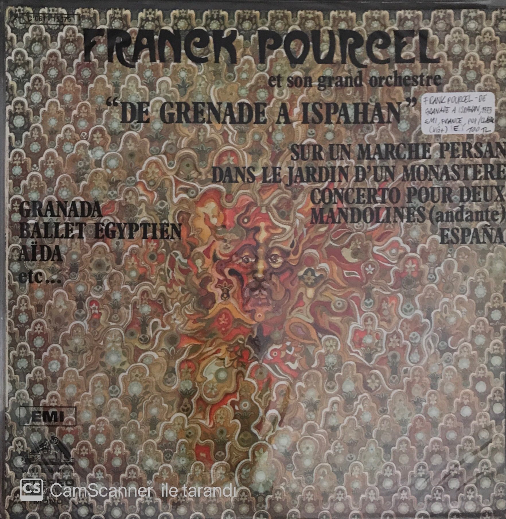 Franck Pourcel De Grade A Ispahan LP