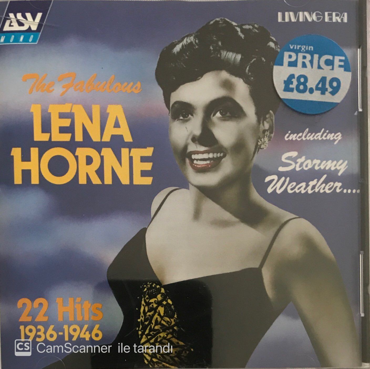 Lena Horne The Fabulous Lena Horne CD