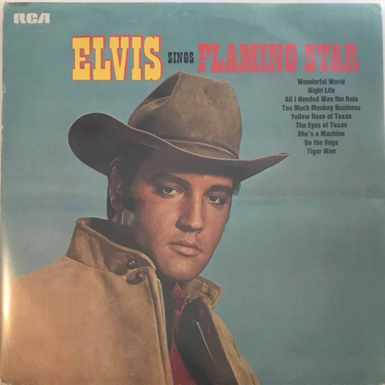 Elvis Sings Flaming Star LP