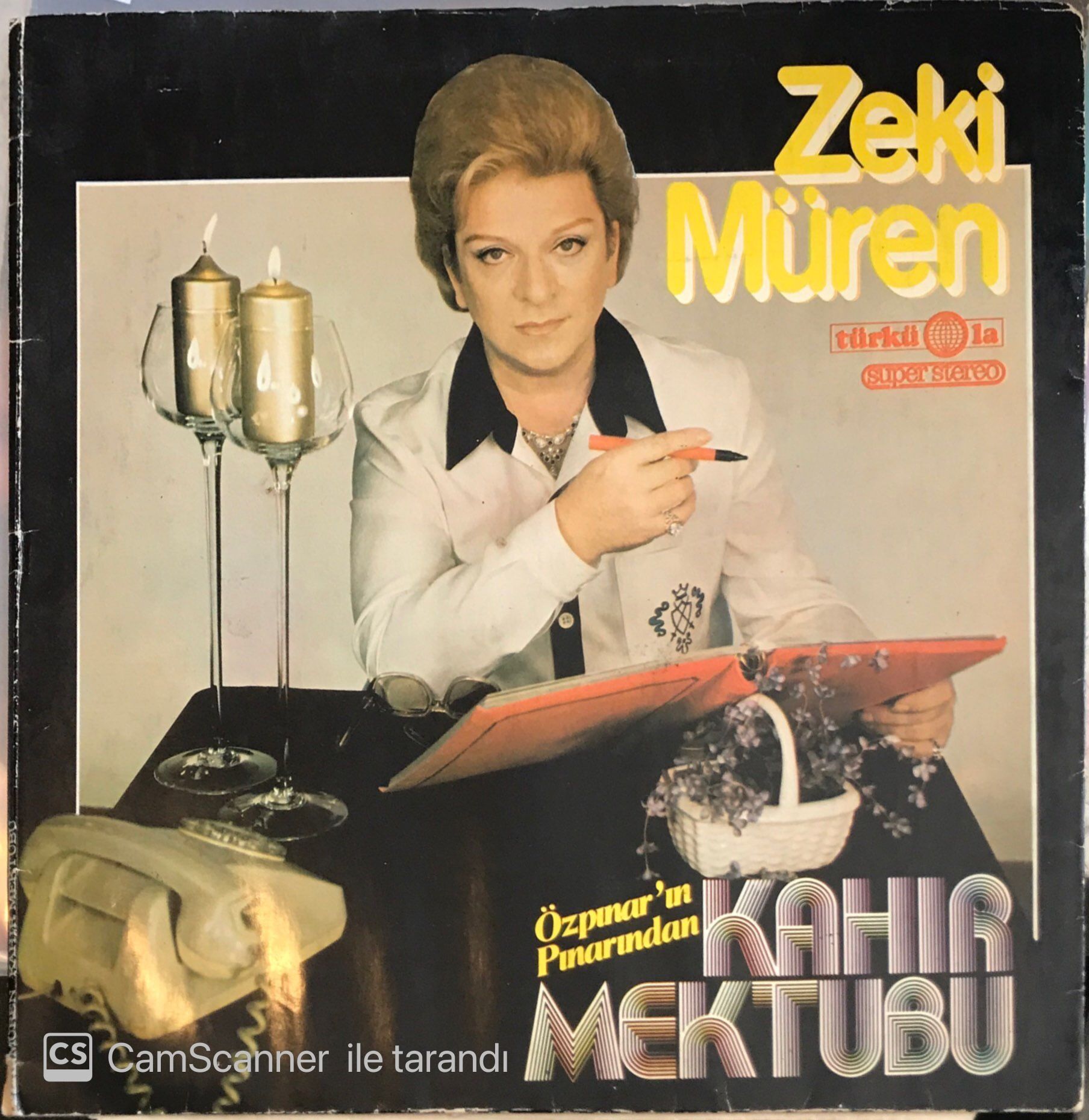 Zeki Müren - Kahır Mektubu LP