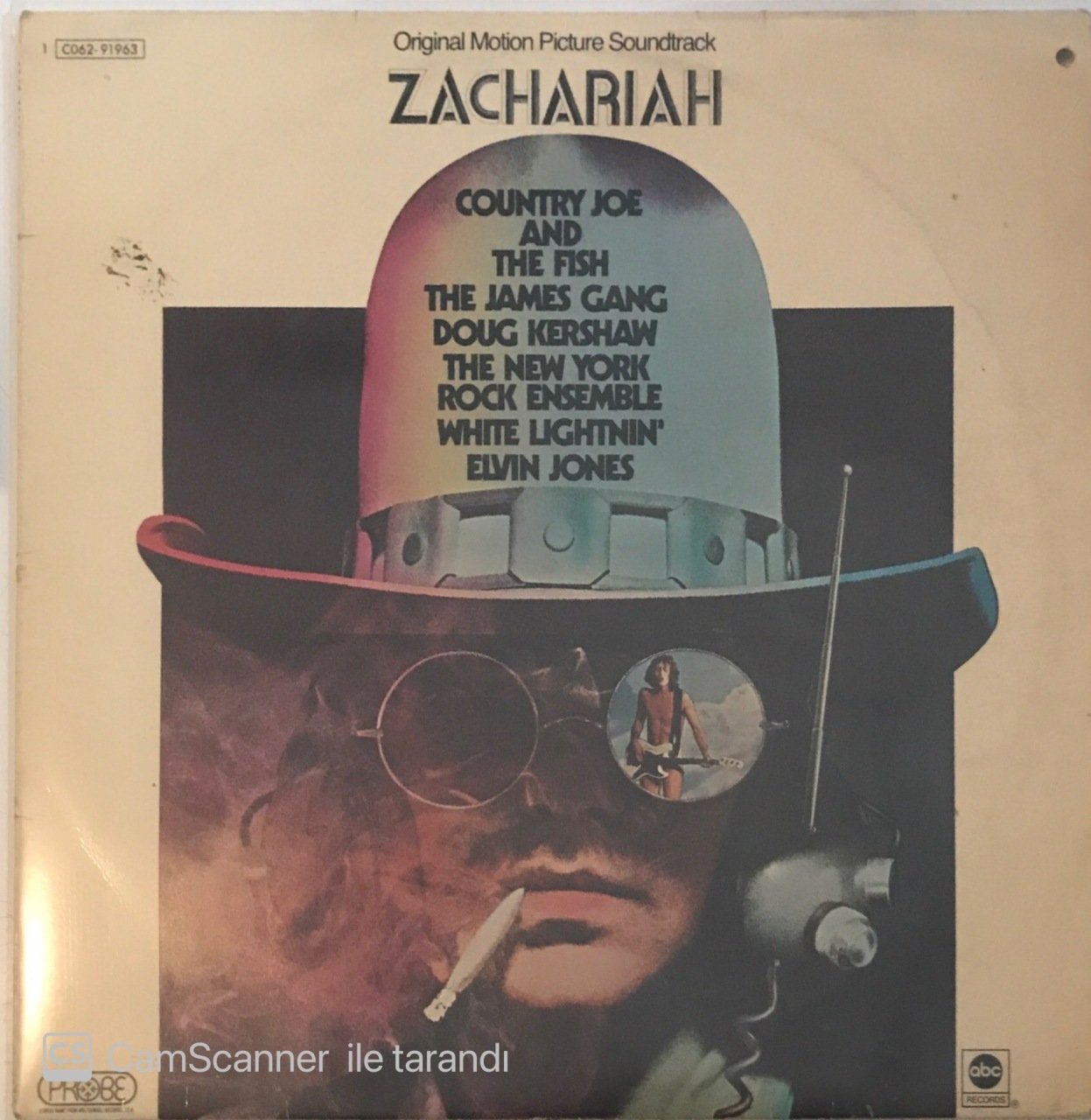 Original Motion Picture Soundtrack Zachariah LP