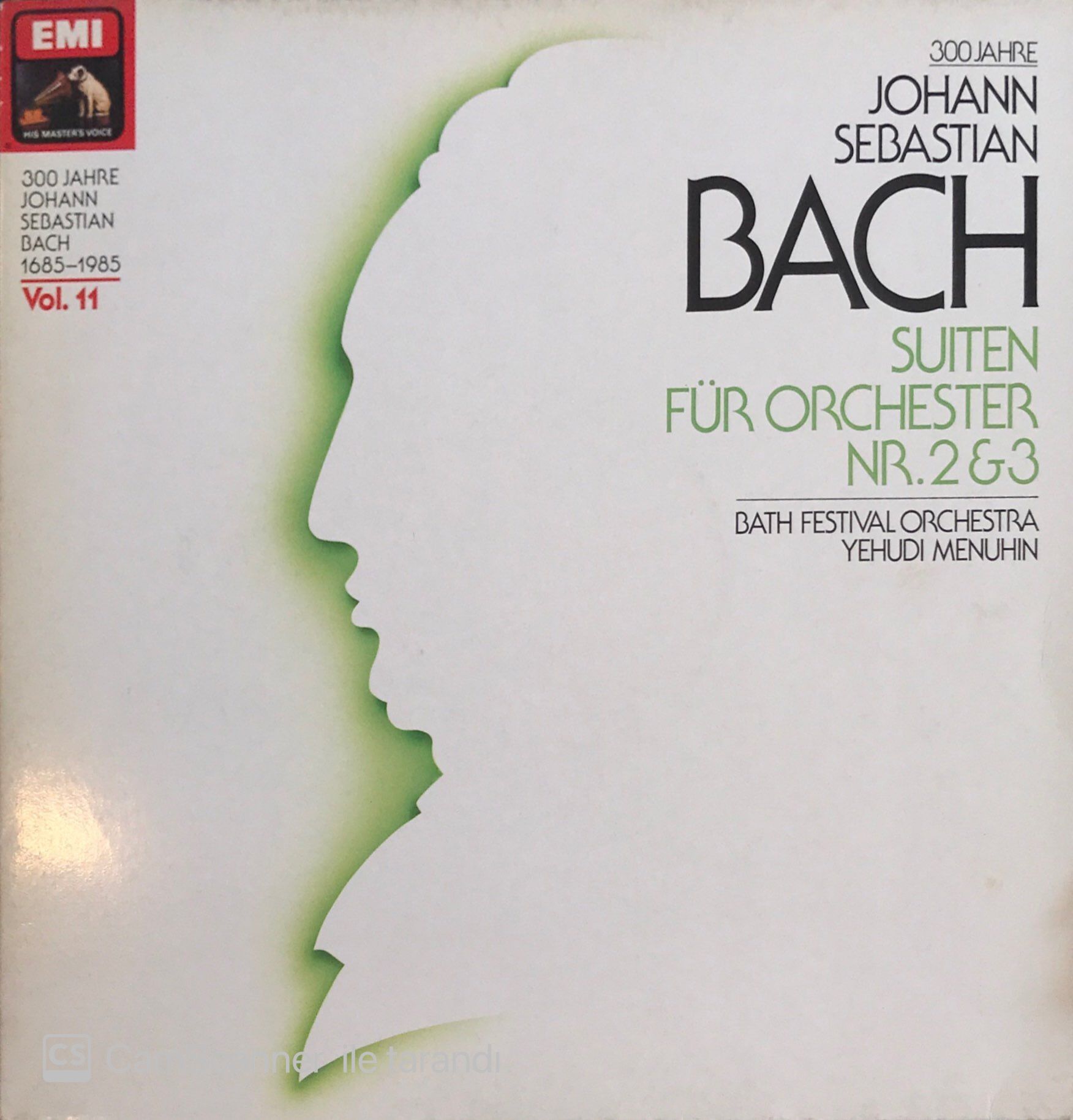 Johann Sebastian Bach Suiten Für Orchester Nr. 2&3 LP