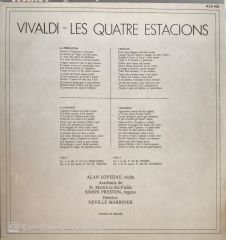 Vivaldi - Les Quatre Estacions LP