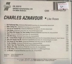 Charles Aznavour Like Roses CD