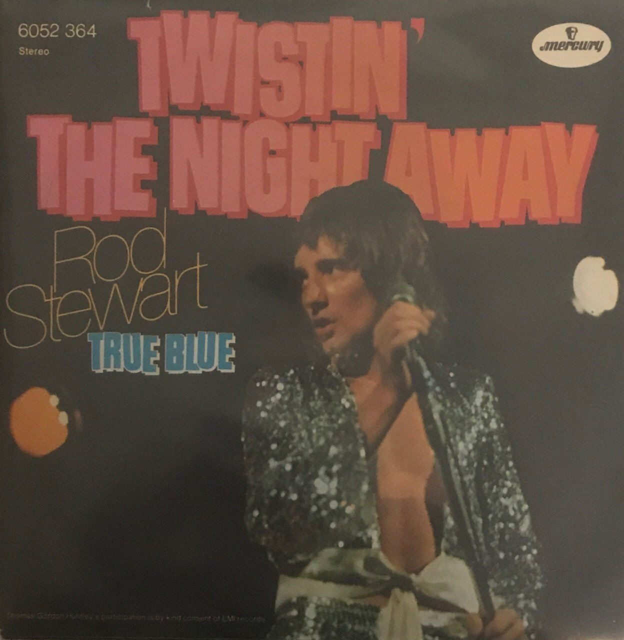 Rod Stewart Twistin The Night Away 45lik