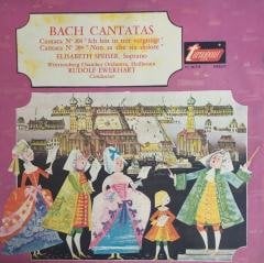 Bach Cantatas (Cantata N° 204 ''Ich Bin In Mir Vergnügt'' / Cantata N° 209 ''Non Sa Che Sia Dolore'') LP