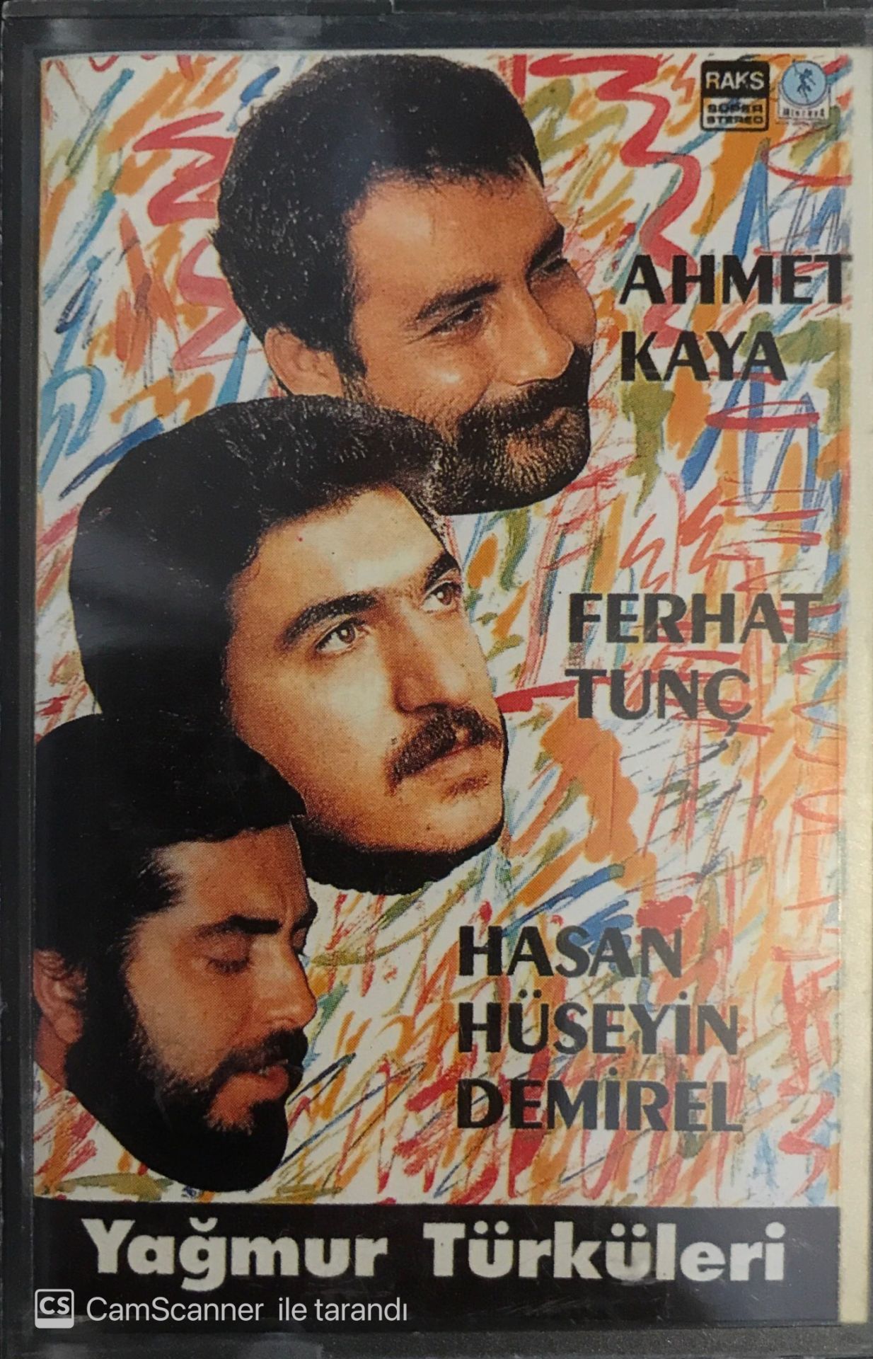 Yağmur Türküleri - Ahmet Kaya , Ferhat Tunç , Hasan Hüseyin Demirel KASET