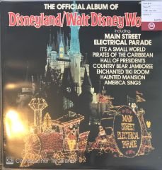 The Official Album Of Disneyland / Walt Disney World Soundtrack LP