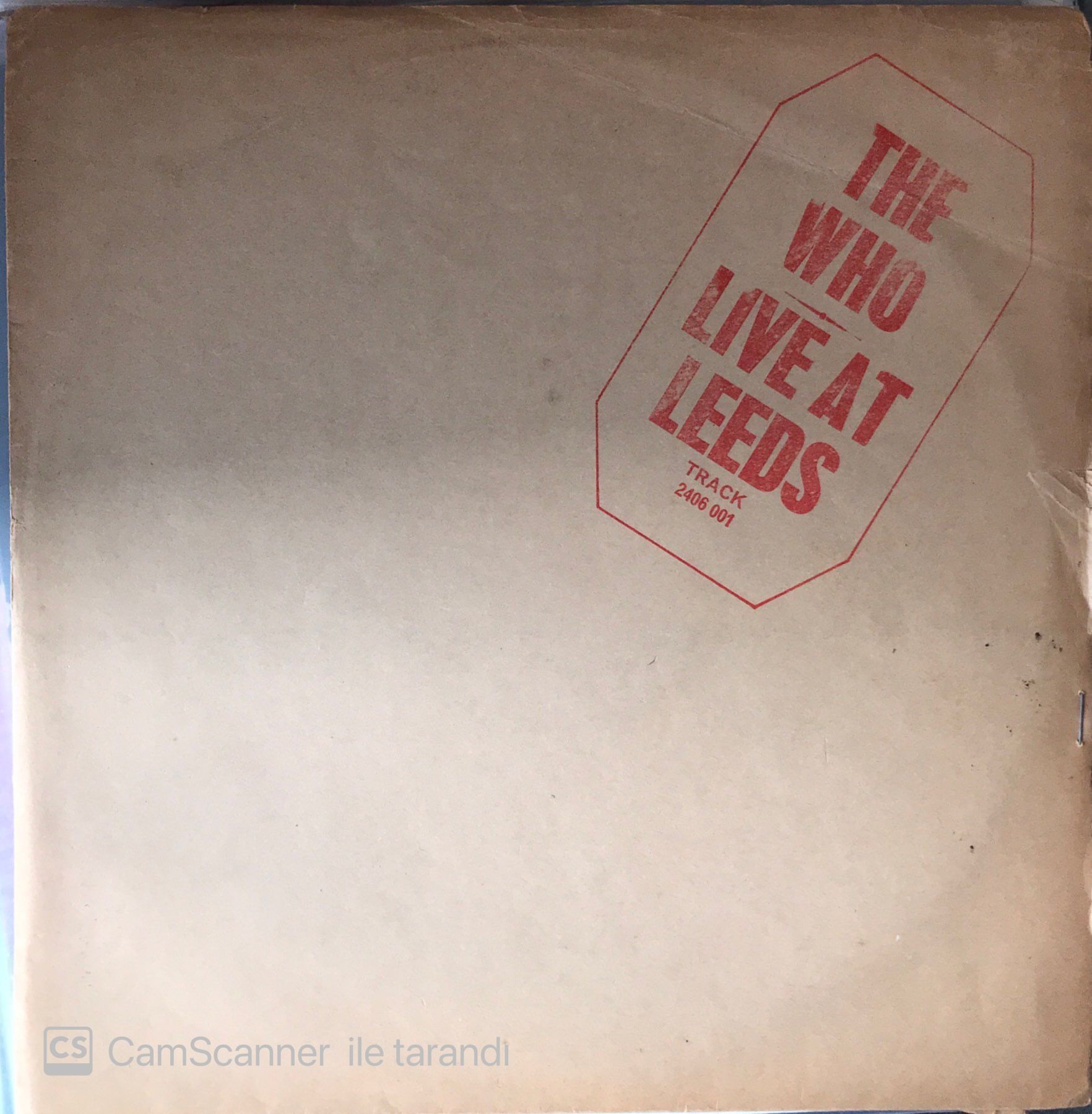 The Who - Lıve At Leeds LP