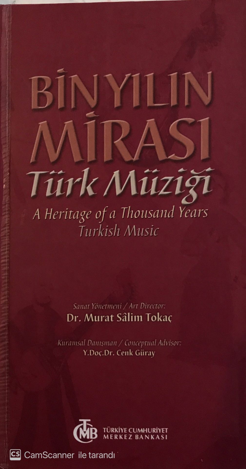 Bin Yılın Mirası Türk Müziği Kitapçıklı 3 CD