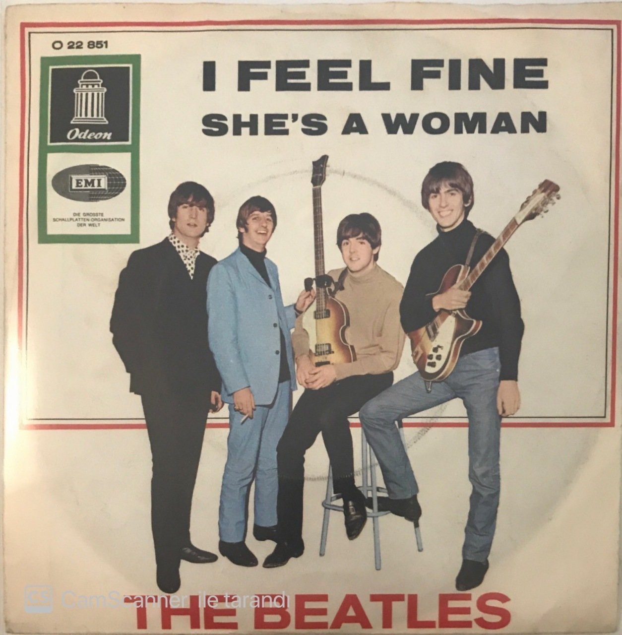 The Beatles I Feel Fine 45lik