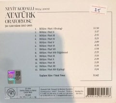 Nevit Kodallı Atatürk Oratoryosu CD