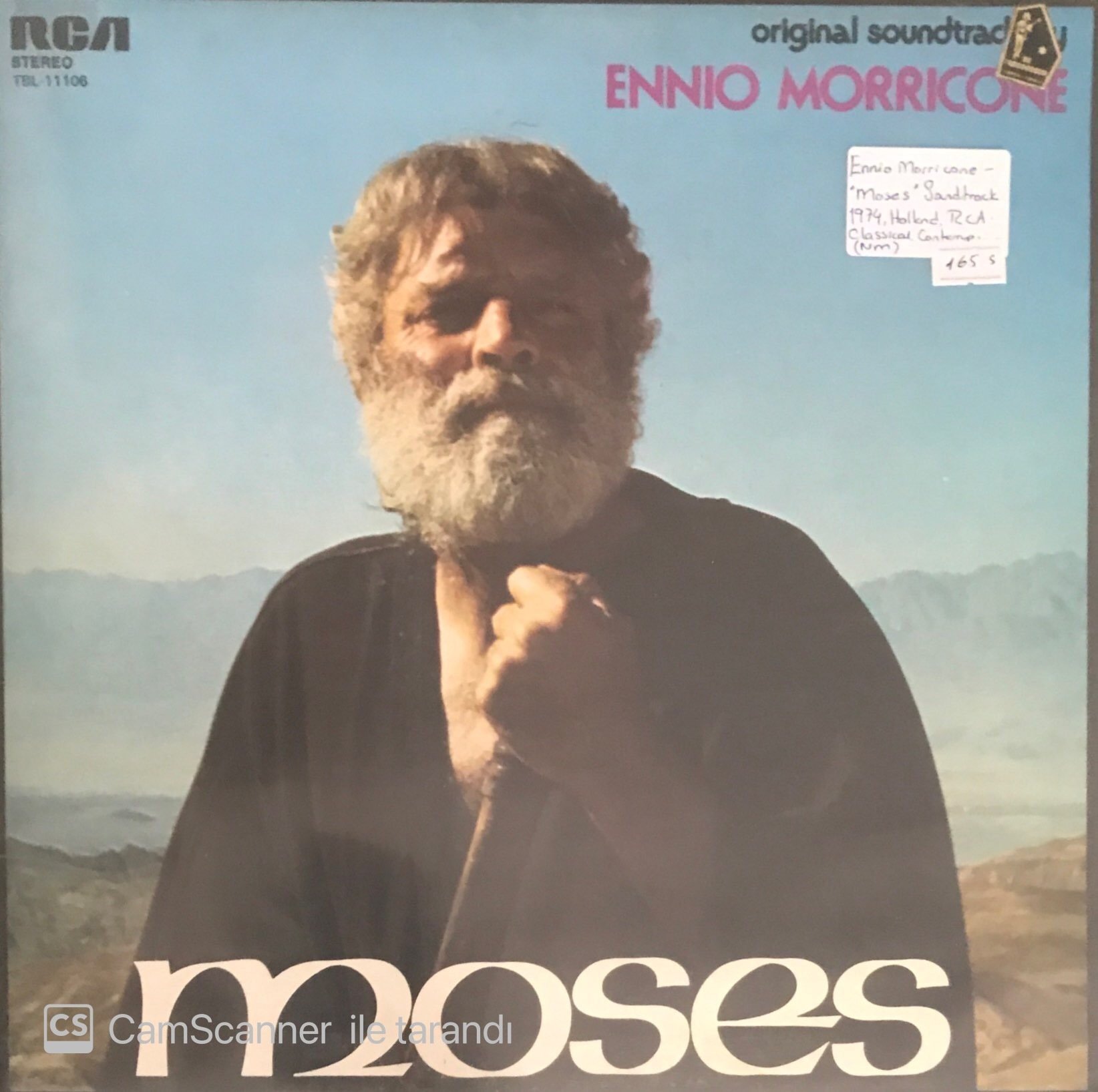 Ennio Morricone Moses Sountrack LP