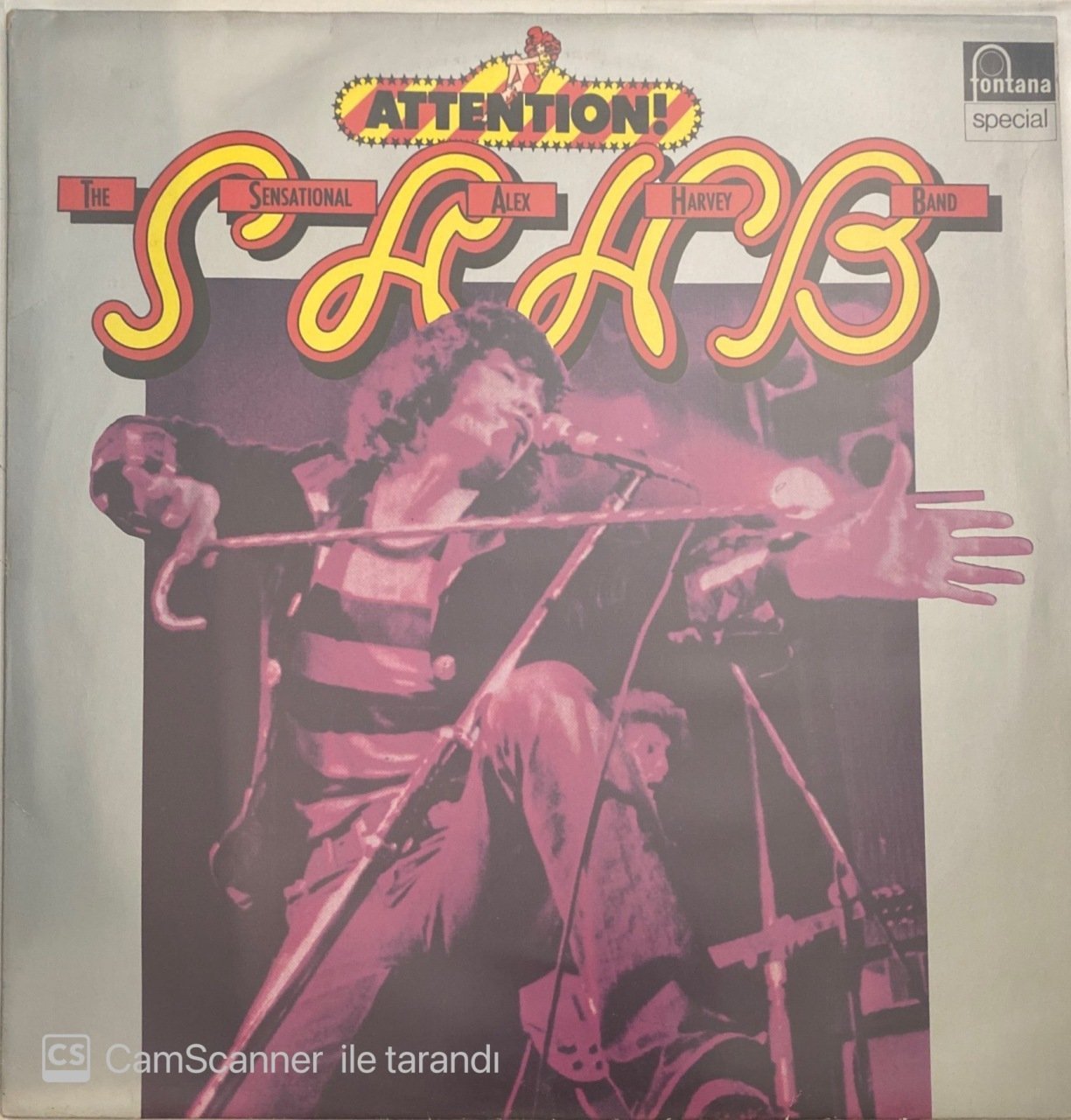 Alex Harvey Band SAHB LP