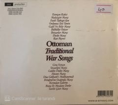 Ottoman Traditional War songs CD