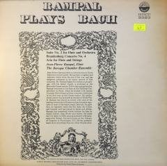 Rampal Plays Bach LP