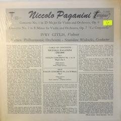 Niccolo Paganini Violin Concerto No. 1, Op. 6 • Violin Concerto No. 2, Op. 7 ''La Campanella'' LP