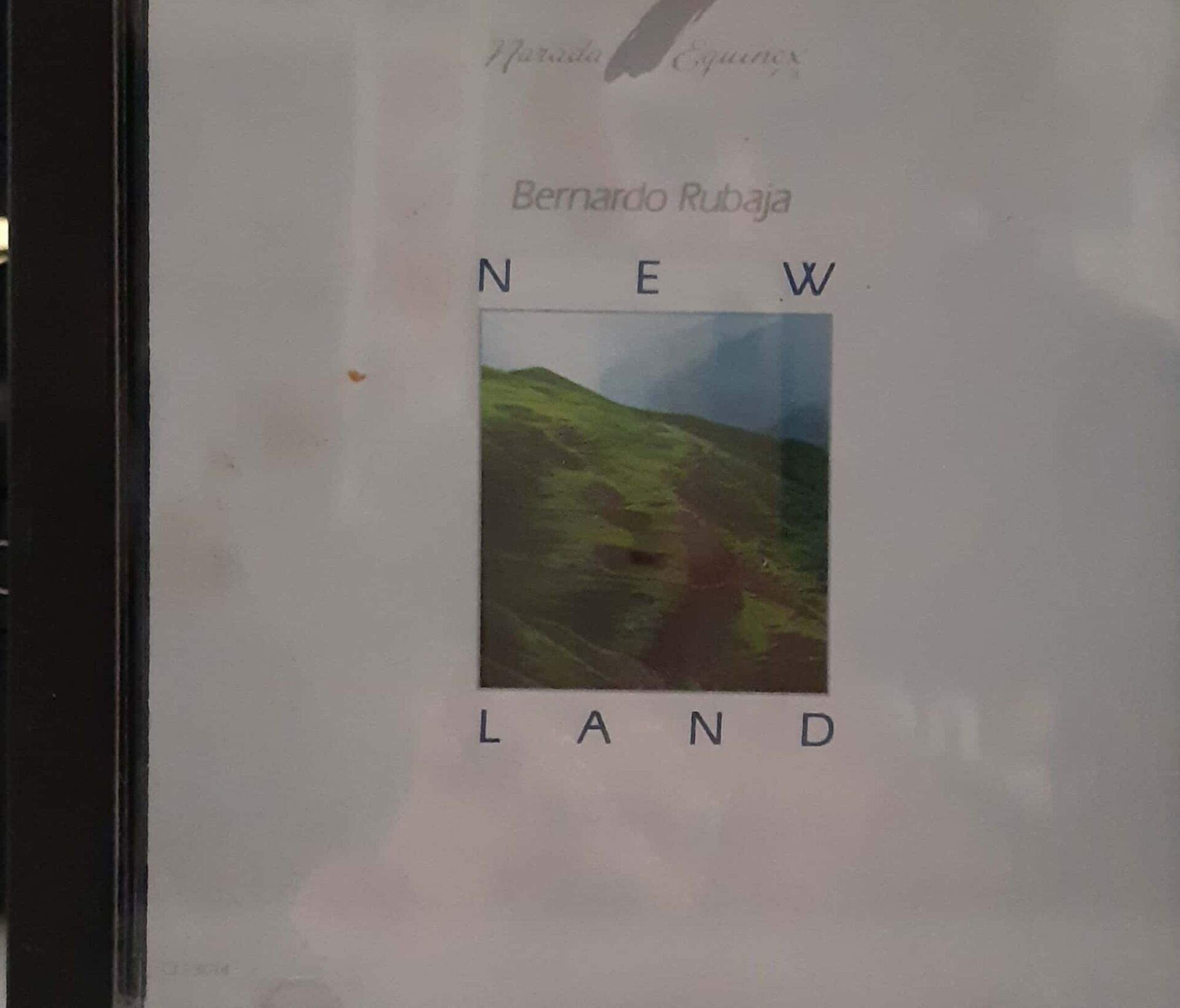 Bernardo Rubaja New Land CD