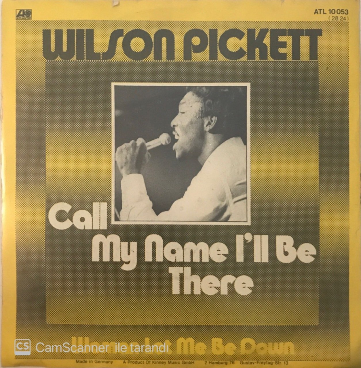 Wilson Pickett Call My Name I'll Be There 45lik