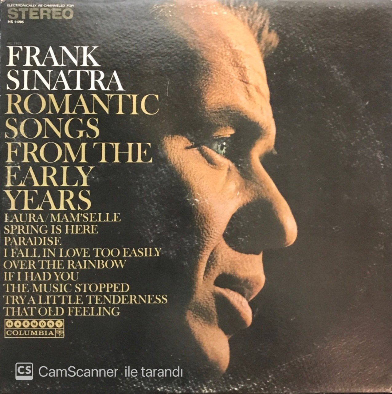 Frank Sinatra Romantic Songs From The Early Years LP