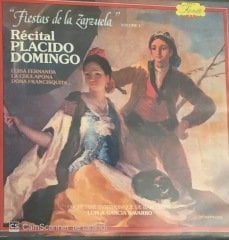 Placido Domingo Fiestas De La Zarzuela LP