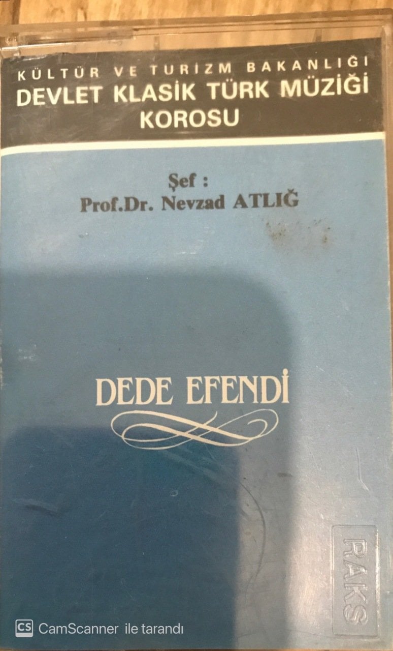 Devlet Klasik Türk Müziği Korosu Dede Efendi KASET