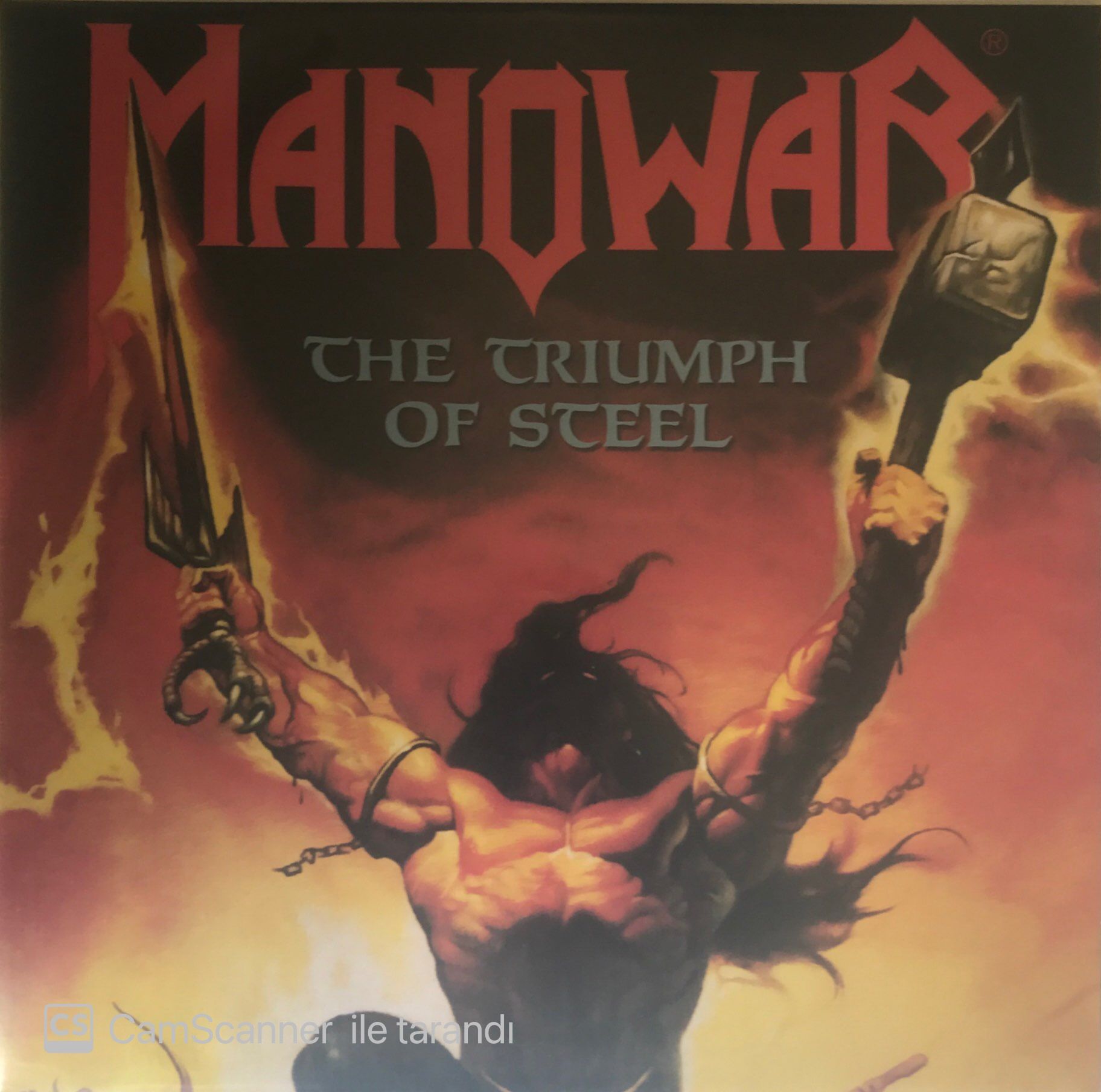 Manowar The Triumph Of Steel Double LP (Yeşil Renkli)