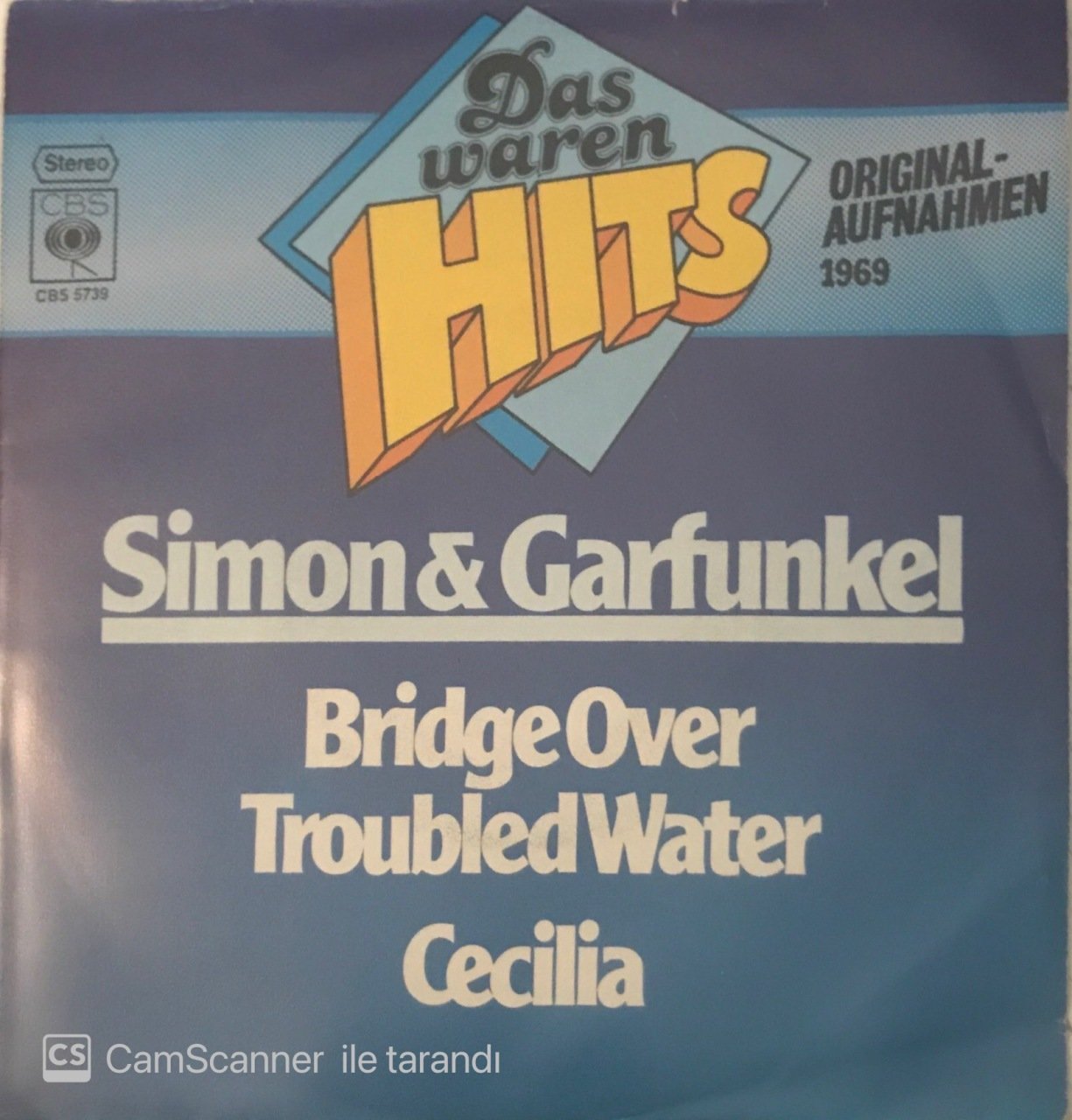 Simon & Garfunkel Bridge Over Troubled Water 45lik