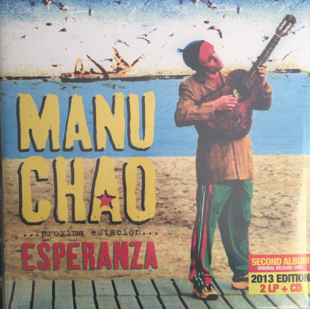 Manu Chao Esperanza Double LP + CD Plak Satın Al