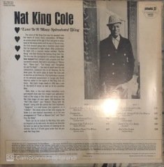 Nat King Cole Love Is A Many Splendored Thing LP