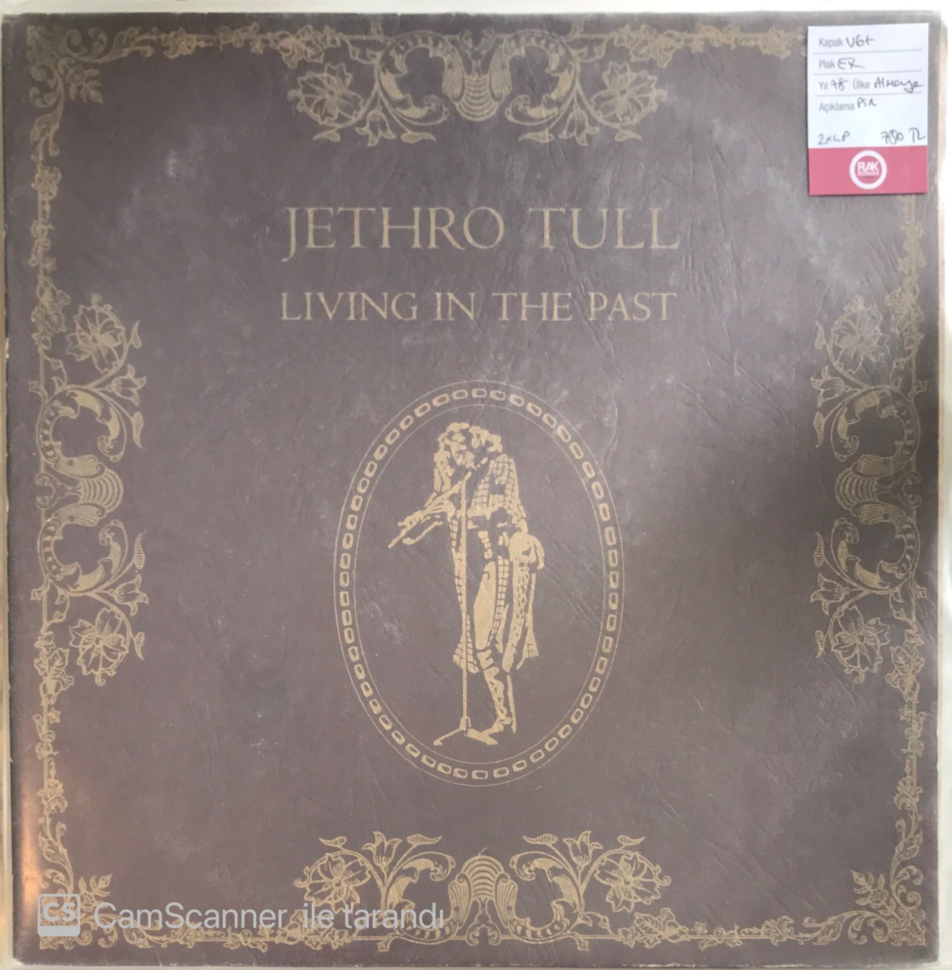 Jethro Tull Living In The Past Double LP