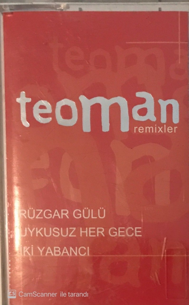 Teoman Remixler Rüzgar Gülü/Uykusuz Her Gece/İki Yabancı KASET