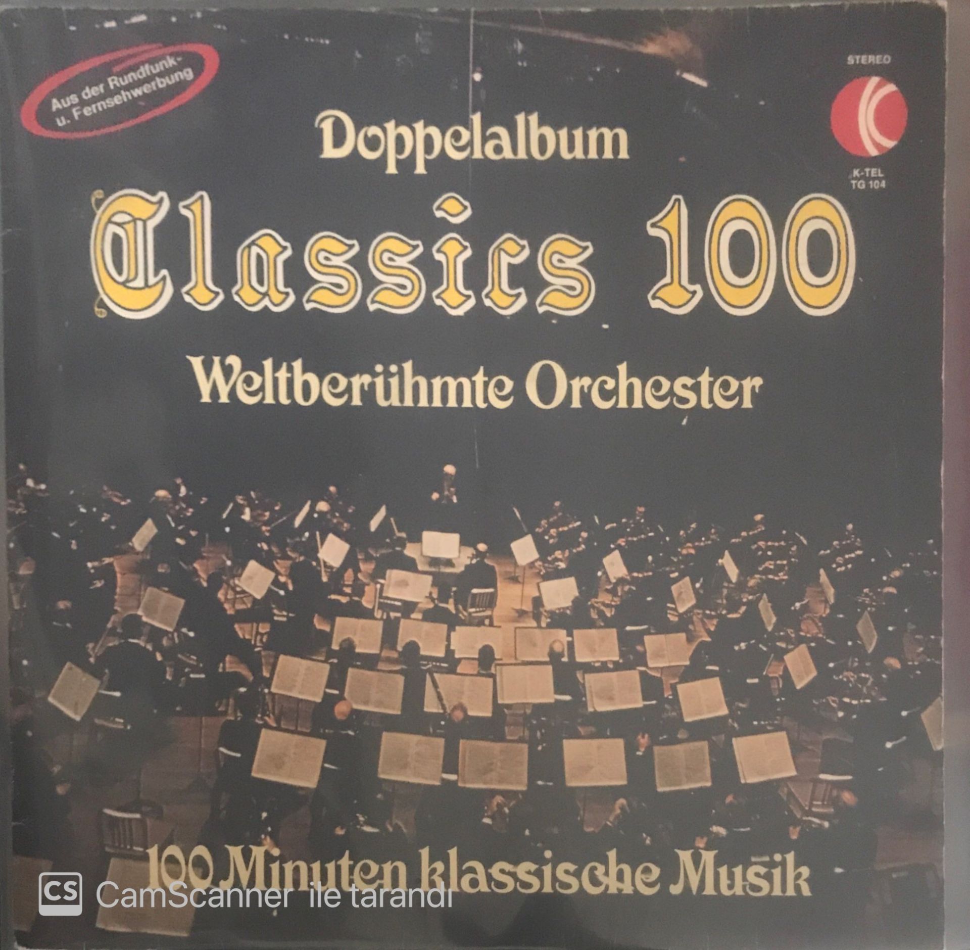 Doppelalbum Classics 100 Weltberühmte Orchester LP