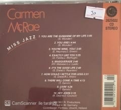 Carmen McRae Miss Jazz CD