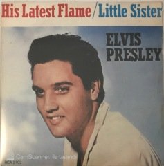 Elvis Presley His Latest Flame 45lik