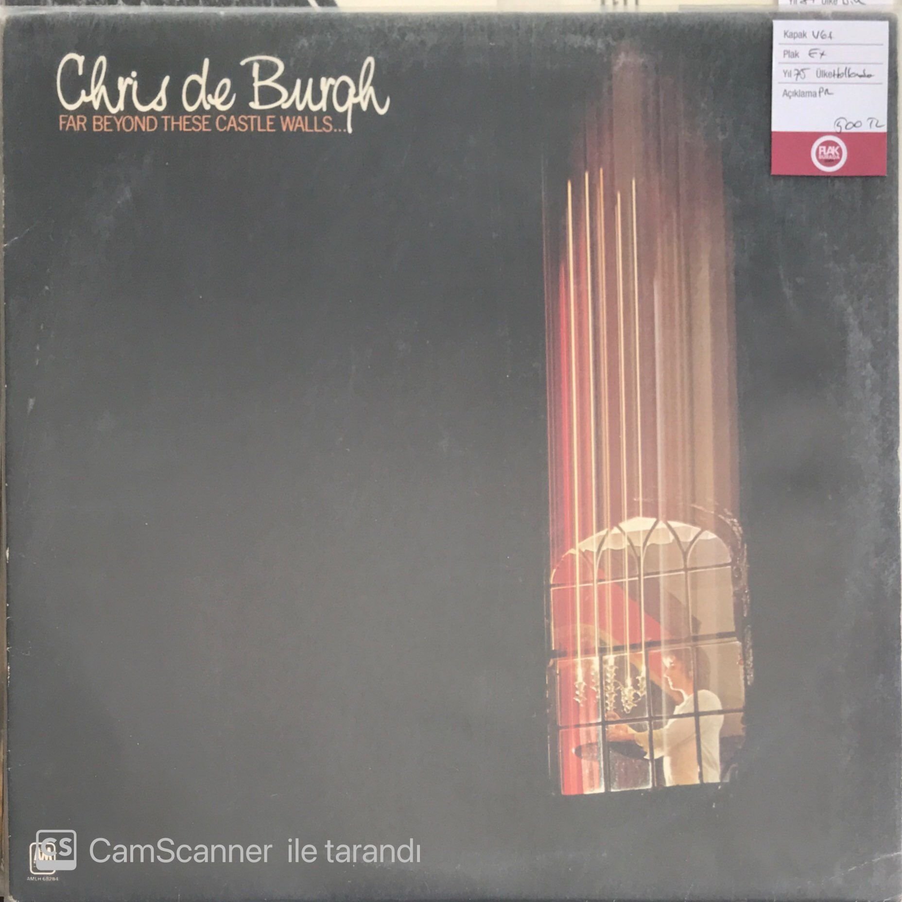 Chris De Burgh Far Beyond These Castle Walls LP