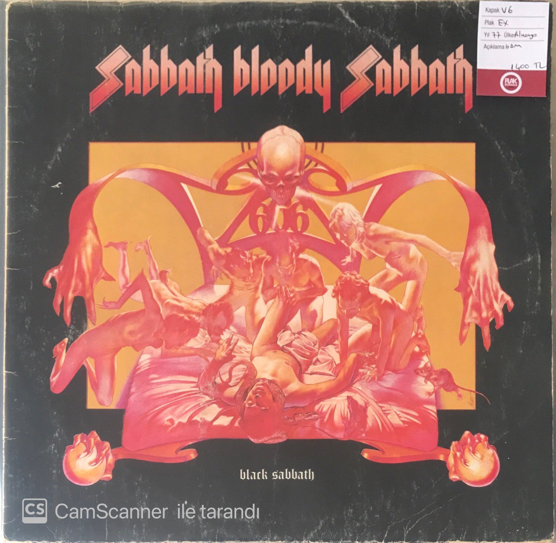 Black Sabbath - Sabbath Bloody Sabbath LP